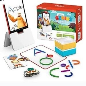 Osmo - Little Genius Starter Kit for Fire Tablet + Early Math Adventure New